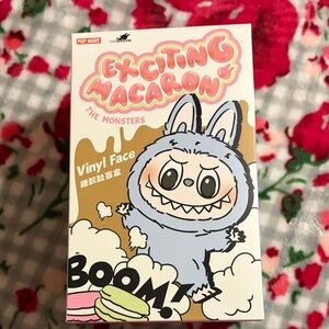 Pop Mart Exciting Macaron Vinyl Face Stuffed Animal -Lychee Berry!